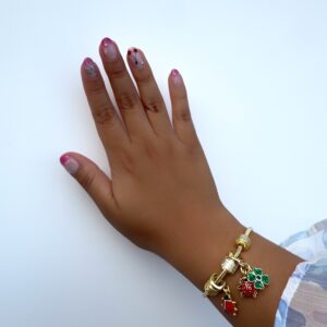 PULSERA EN RODIO TIPO PANDORA